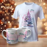 Pacotes de Artes Canecas | Camisetas Personalizadas - Natal V23 (Vintage) - Imagem 10