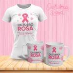 Combo Outubro Rosa 2023 - Caneca | Camisa