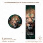 Capas Seja Forte e Corajosa Leão para Bíblias e Devocional - Imagem 10