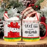 Estampas Canecas | Camisas - Natal Amizade Flork (Lidyane) - Imagem 10