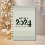 Pacote de Capas Agendas Personalizadas - Ano Novo 2024 V23 (Vintage) - Imagem 13