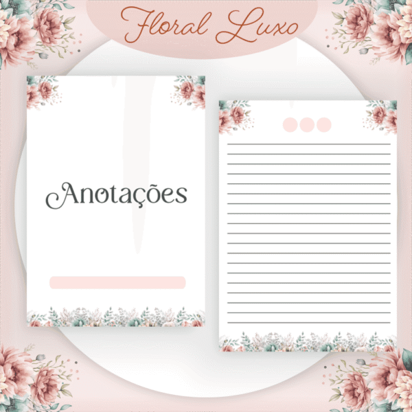 Combo Alfabeto Floral de Luxo - Encadernação - Imagem 11