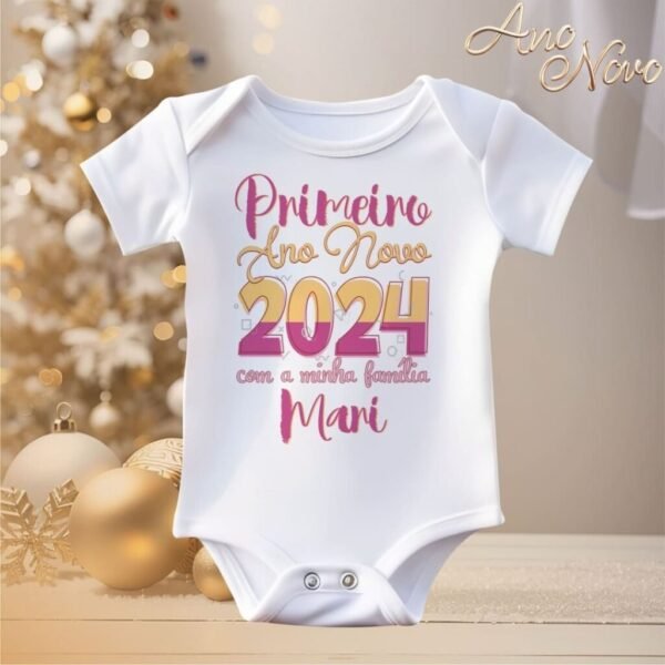 Pacote de Artes Body Infantil - Ano Novo 2024 V23 (Vintage) - Imagem 6