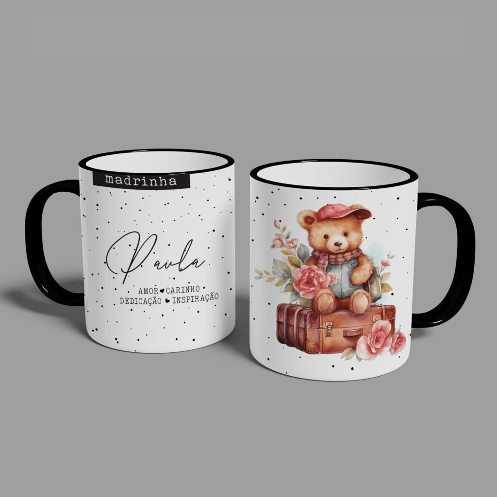 Chegada de Bebê na Família - Artes para Canecas