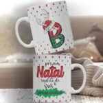 Kit 2 - Canecas Alfabeto Natalino (Personalize) - Imagem 12