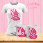 Combo Outubro Rosa 2023 - Caneca | Camisa - Imagem 6