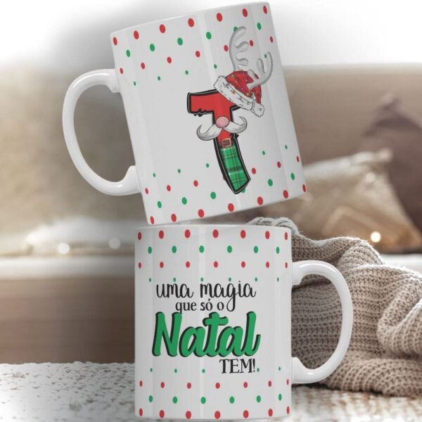 Kit 2 - Canecas Alfabeto Natalino (Personalize) - Imagem 13