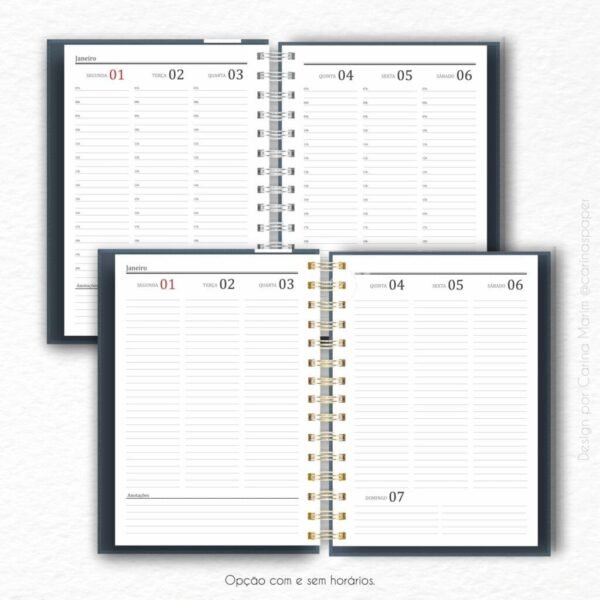 COMBO Agenda Office Semanal 2024 - Imagem 9