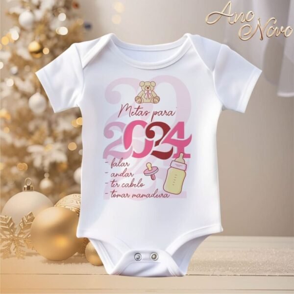 Pacote de Artes Body Infantil - Ano Novo 2024 V23 (Vintage) - Imagem 8