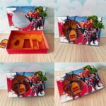 Super Heróis- Caixa Mini Confeiteiro (Lina)