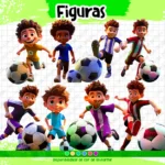 Kit Digital + Artes Canecas - Futebol - Imagem 7