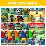 Kit Digital + Artes Canecas - Futebol - Imagem 5