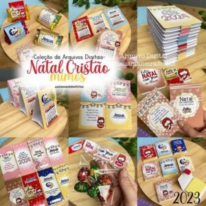 Combo - Mimos de Natal Cristão 2023 (A sua Maneira Festas)