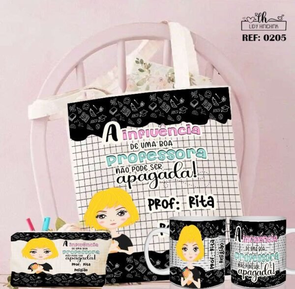 Estampas Necessaries | Sacolas | Canecas - Dia dos Professores - Imagem 24