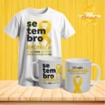 Combo Setembro Amarelo 2023 - Caneca | Camisa - Imagem 14