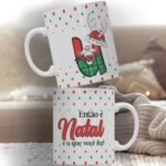 Kit 2 - Canecas Alfabeto Natalino (Personalize) - Imagem 14