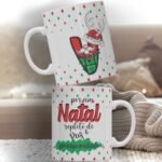 Kit 2 - Canecas Alfabeto Natalino (Personalize) - Imagem 15