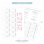 Planner 2025 Azul e Rosa (Criativa Afetiva) - Imagem 7
