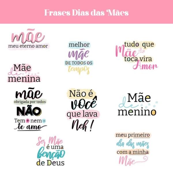 Combo Cadernos, Bloquinhos e Frases - Dia das Mães - Imagem 17
