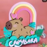 Capivara - Topo de Bolo