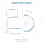 Planner 2025 Azul e Rosa (Criativa Afetiva) - Imagem 10