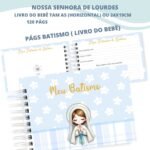 COMBO Nossa Senhora de Lourdes Menino - Encadernação - Imagem 7