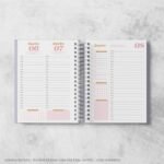 Combo Col. Caramelo – Agendas DATADAS 2024 A5 | 30 miolos + Capas (Amarantto) - Imagem 27