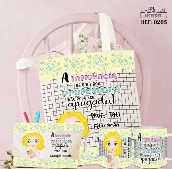 Estampas Necessaries | Sacolas | Canecas - Dia dos Professores - Imagem 2