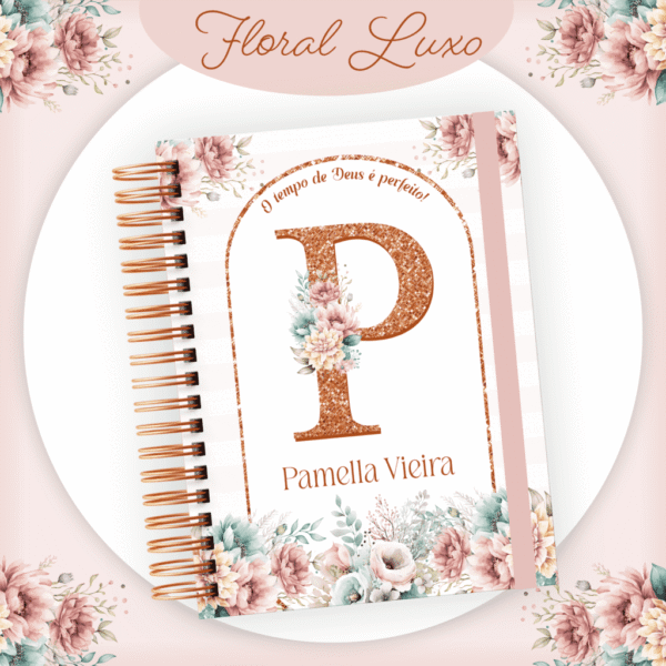 Combo Alfabeto Floral de Luxo - Encadernação - Imagem 3
