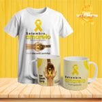 Combo Setembro Amarelo 2023 - Caneca | Camisa - Imagem 2