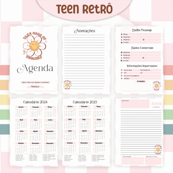 Combo Teen Retrô - Encadernação - Imagem 3
