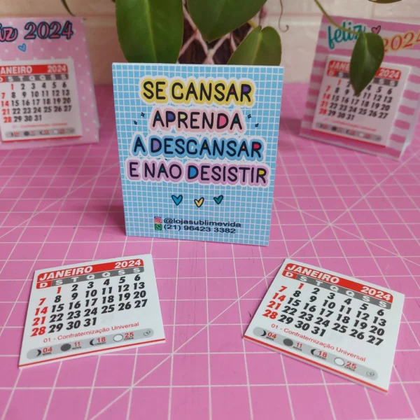 Calendários 2024 (Sublime) - Imagem 8