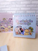Pack Nostalgic Drawing de Livro de Colorir - Imagem 7