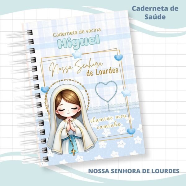 COMBO Nossa Senhora de Lourdes Menino - Encadernação - Imagem 4