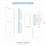 Planner 2025 Azul e Rosa (Criativa Afetiva) - Imagem 3