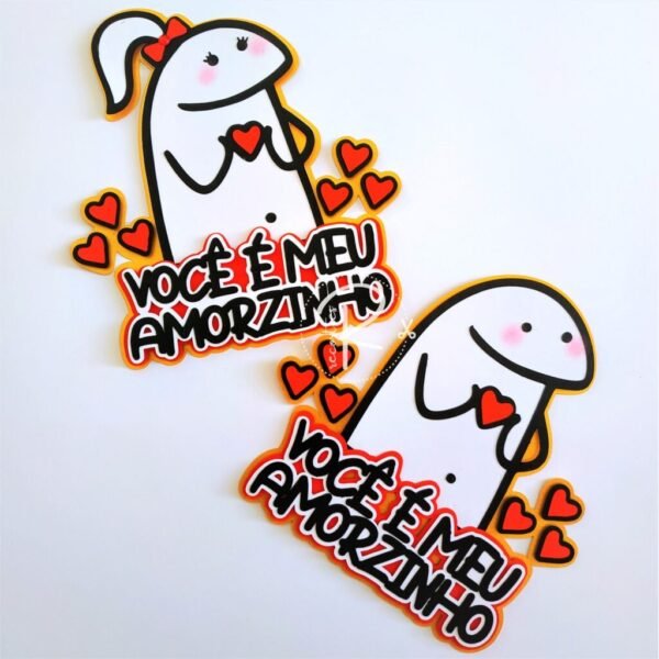Topo Amorzinho- Florks - Imagem 1