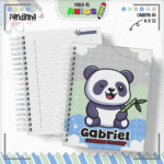 PANDINHA- Kit Escolar 2025 (Lina Criativa)