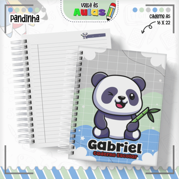PANDINHA- Kit Escolar 2025 (Lina Criativa) - Imagem 1