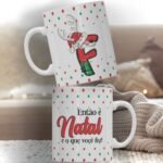 Kit 2 - Canecas Alfabeto Natalino (Personalize) - Imagem 23
