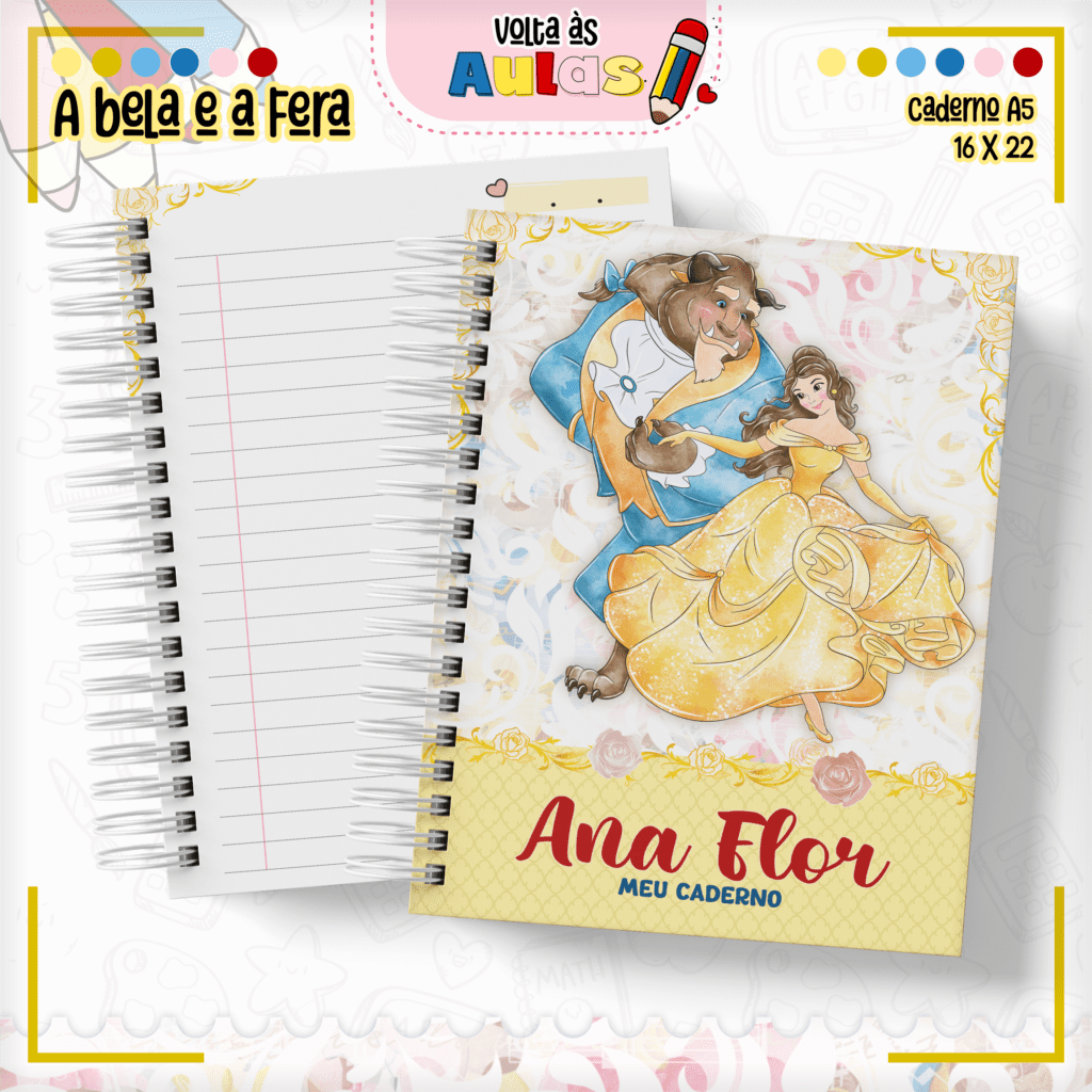 23-BELA-E-AFERA BELA E AFERA- Kit Escolar 2025 (Lina Criativa) - Imagem 1