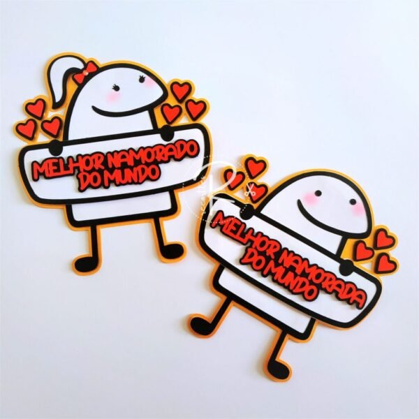 Topo Melhor Namorado - Florks - Imagem 1