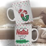 Kit 2 - Canecas Alfabeto Natalino (Personalize) - Imagem 24