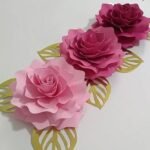 Molde para Rosa + folha