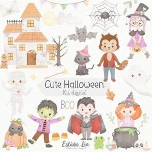 Kit Digital - Cute Halloween