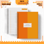 LARANJA- Kit Escolar 2025 (Lina Criativa)