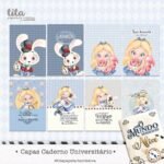 Combo Encadernação Alice - O mundo Mágico - Imagem 11