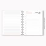 Miolo Rose 2023 p/Agenda com Hora - Imagem 4