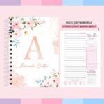 Agenda Alfabeto Floral Permanente