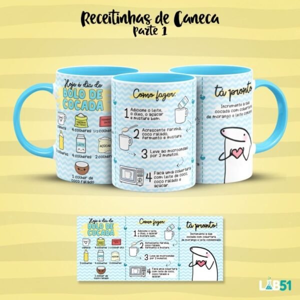 Receitinhas na Caneca - Artes p/Canecas - Imagem 2