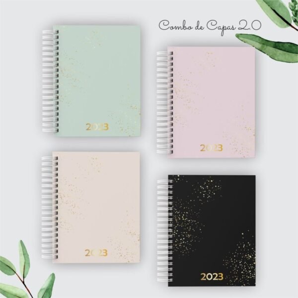 Pack 2.0 Capas Agendas, Planners, Cadernos - Imagem 18